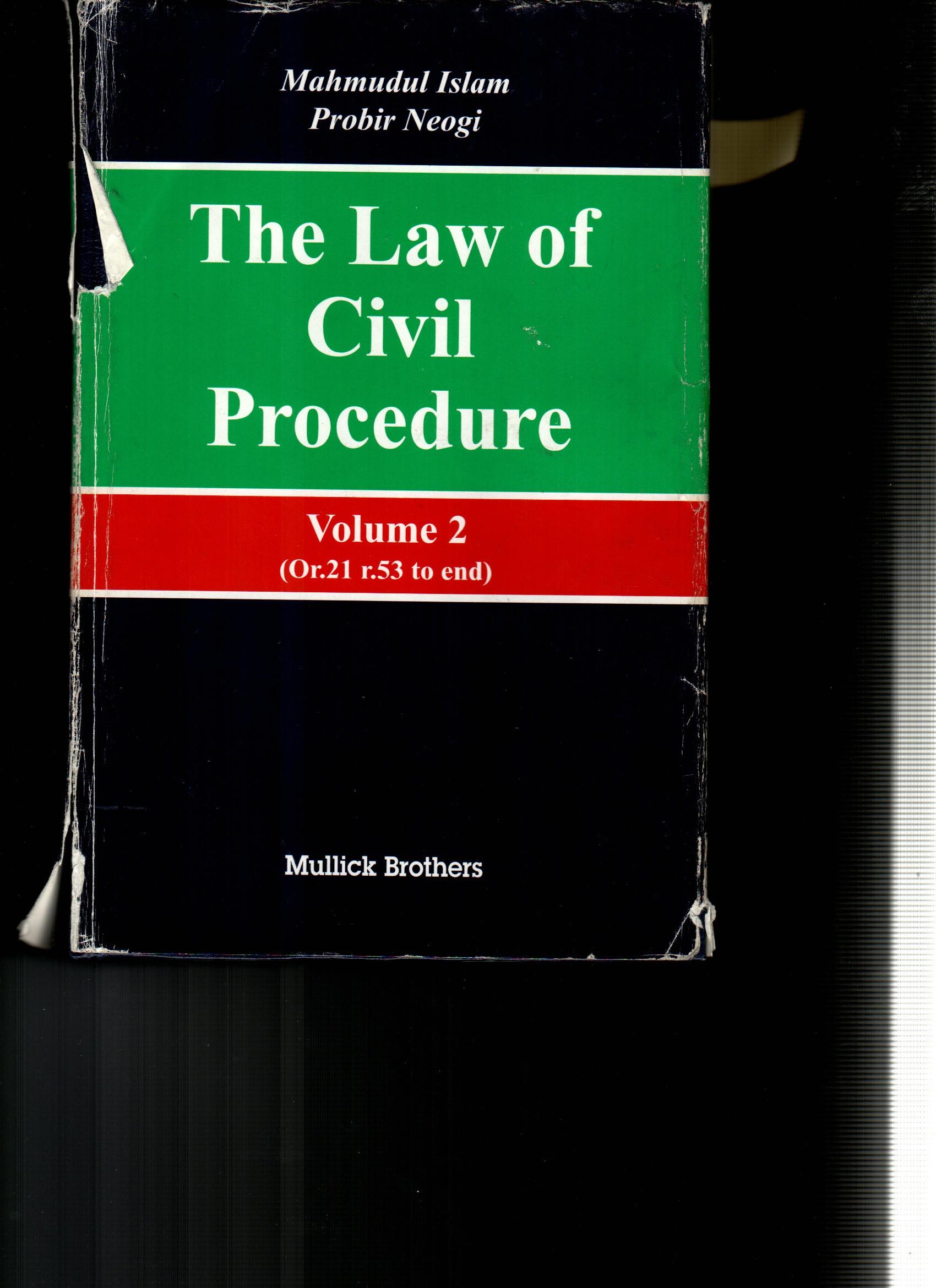 The Law of Civil Proceedure